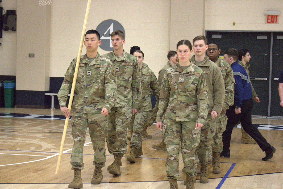 Airforce Cadets Marching