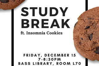 Study Break ft. Insomnia Cookies Flyer