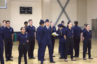 Airforce Cadet Inspection