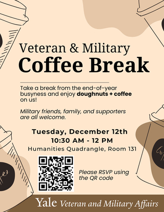 Veteran & Military Coffee Break Flyer