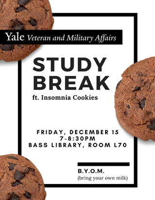 Study Break ft. Insomnia Cookies Flyer