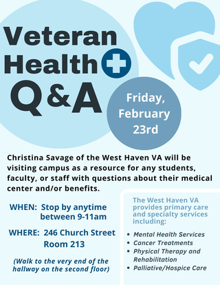 Veteran Health Q&A Flyer